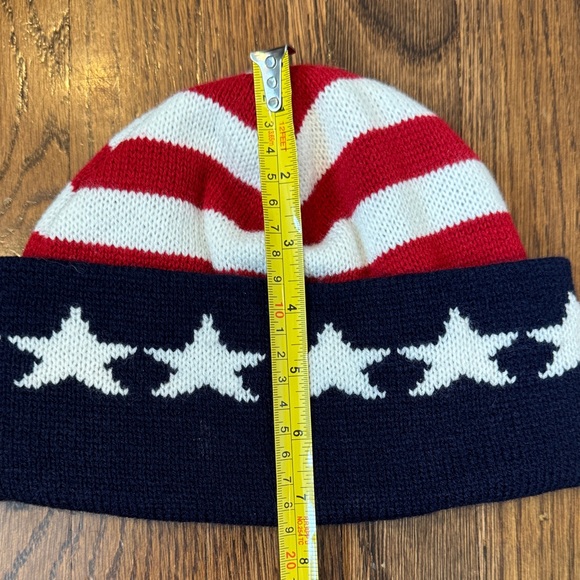 Red, White, and Blue Scarf and Hat Set - Picture 4 of 6